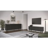 Marckeric Crna komoda 201x80x40 cm Peta – | shoptok.hr