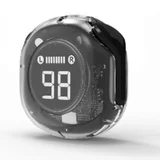 TWST-01-BK bluetooth V5.4 slušalice, TWS, LCD, Transparent, black