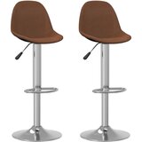 vidaXL Barski stolčki 2 kosa rjavo blago, (20967970) | Shoptok.si