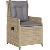  5-dijelni vrtni blagovaonski set od poliratana s jastucima bež | shoptok.hr