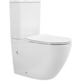 Mont Blanc WC školjka Round Monoblok, brezrobna, beli | Shoptok.si