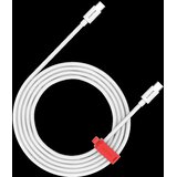 Canyon cable CC100AB C-C 100W Braided 1.2m White Cene