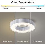 Brilagi LED prigušiva stropno svetlo LUMIX LED/48W/230V 3000-6000K bela, prečnik 50 cm +daljinski upravljač | Eponuda.com