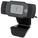 Manhattan USB Webcam, Two Megapixels (Clearance Pricing), 1080p Full HD, USB-A, Integrated Microphone, Adjustable Clip Base, 30 frame per second, Black, Three Year Warranty, Box Cijene