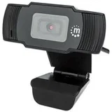USB Webcam, Two Megapixels (Clearance Pricing), 1080p Full HD, USB-A, Integrated Microphone, Adjustable Clip Base, 30 frame per second, Black, Three Year Warranty, Box