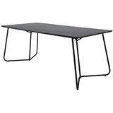 Venture Home Petra pravokutni blagovaonski stol 190 × 90 cm, crni | shoptok.hr