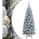 vidaXL Umestno božično drevo med 300 LED Bela 73 x 73 x 180 cm | Shoptok.si