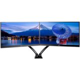 Iiyama DS3002C-B1 - Montažni kit za 2 monitora (podesiva ruka) crni | ePonuda.com