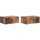  Nočna omarica 2 pcs Star les 49 x 34,5 x 20 cm Inženirski les, (5000209404) | Shoptok.si