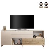 LC Mobili Sodobna bela kredenca z 2 vrati in predali MONACO 203175-08K Cene
