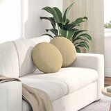  Jastučići za sjedenje 2 pcs Siva zelena Ø 40 cm Kordura tekstil | Eponuda.ba