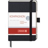  NOTES A6 KARO 96L ŠAMOA 80G S GUMICOM KOMPAGNON BRUNNEN 10-55218-05 CRNI | shoptok.hr