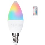 Aigostar led rgbw sijalica C37 E14/4,8W/230V 3000K sa daljinskim upravljačem | Eponuda.com