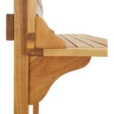 Balkonski barski stol 90x37x122,5 cm masivno bagremovo drvo | shoptok.hr