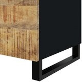  Klubska mizica 80x50x40 cm trden mangov les in inženirski les, (20712950) | Shoptok.si