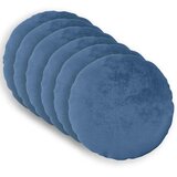  Presvlaka za jastuk 6 kom. HEERLEN Svjetloplava Promjer 40 cm - Osnovni Svjetloplava Promjer 40 cm | shoptok.hr