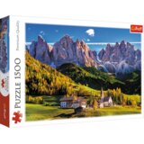 Puzzle 1500 - Val di Funes, Dolomiti, Italija Trefl 26163 | shoptok.hr