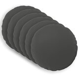 Presvlaka za jastuk 6 pcs HEERLEN Antracit Ø 40 cm Poliester | shoptok.hr