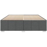  Okvir za krevet bez madraca tamnosivi 200x200 cm od tkanine | Eponuda.com