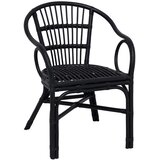  Stolica koja se može slagati Crna 58 x 60 x 81 cm Ratan | Eponuda.com