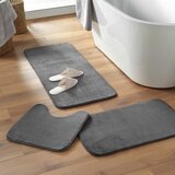 Douceur d intérieur Antracitno siva kopalniška preproga 50x120 cm Vitamine – | Shoptok.si