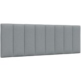 Maison Chic posteljno vzglavje - vzglavna omarica - vzglavna stranica svetlo siva 120 cm blago, (21704043) | Shoptok.si