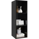  Zidni TV ormarić visoki sjaj crni 37 x 37 x 107 cm od iverice | shoptok.hr