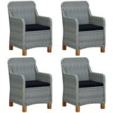  5-dijelni vrtni blagovaonski set svjetlosivi | shoptok.hr