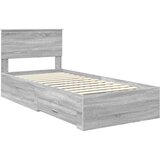  Krevetna konstrukcija Siva Sonoma 90 x 200 cm Konstruirano drvo Slike