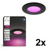 Philips KOMPLET 2x LED RGBW sa prigušiva, kupatilske ugradne svetiljke Hue SLIM LED/8,3W/230V IP44 Cene