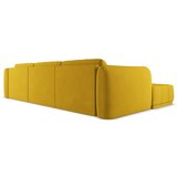 Makamii rumena kotna sedežna garnitura (levi kot) hoku – | Shoptok.si