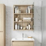  Kupaonski ormar s ogledalom Sonoma hrast 40 x 10,5 x 60,5 cm | shoptok.hr
