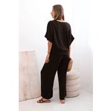 Kesi Włoski Set of blouses with pants brown | shoptok.hr