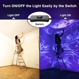 ONFORU 2x UV LED reflektor z UV svetlobo, 50W | Shoptok.si