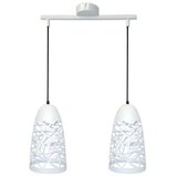 Candellux luster/visilica-sabrin viseća lampa 2X60W E27 bela | ePonuda.com