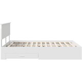  Krevetna konstrukcija Bijela 140 x 190 cm Konstruirano drvo | shoptok.hr