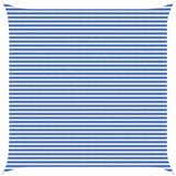  Jedrilica za sunčevu sjenu Plava i bijela 5 x 5 m HDPE - Plava i bijela 5 x 5 m | shoptok.hr