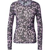 Pieces Majica 'Lilje' roza / črna | Shoptok.si