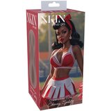 XKIN Cheerleader Cherry - realistična umetna vagina masturbator (temna naravna barva) | Shoptok.si