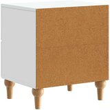  Noćni ormar 2 pcs Bijela 43 x 34,5 x 48 cm Konstruirano drvo | shoptok.hr