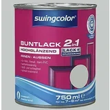 Barvni lak 2v1 Swingcolor (svetlo siva, sijaj, 750 ml)