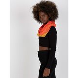 Fashion Hunters Yellow-coral scarf with print | shoptok.hr