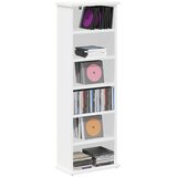 Cd ormar Bijela 60 x 17 x 92 cm Konstruirano drvo | shoptok.hr
