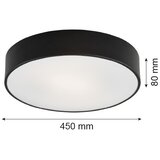  argon 1186 - plafonsko svetlo darling 3xE27/15W/230V ø 45 cm crno | Eponuda.com