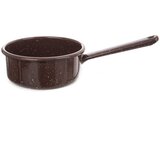 Orion Emajliran kozica RJAVA 14 cm, 900 ml, (5000037379) | Shoptok.si