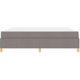  Krevetna konstrukcija Sivo-smeđa 200 x 200 cm tkanina | shoptok.hr