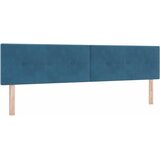  Krevet s opruga kutije Tamno plava 200 x 200 cm Baršun | shoptok.hr