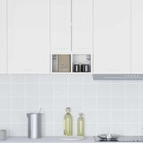 vidaXL Viseča omarica Riga Bela 20 x 29,5 x 40 cm Konstruiran les | Shoptok.si