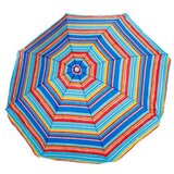 Savacoop Suncobran pruge, 180 cm narandžasto žuti | ePonuda.com