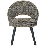  The Living Store Fotelj iz kubu ratana črn - Naslanjač, (21501839) | Shoptok.si